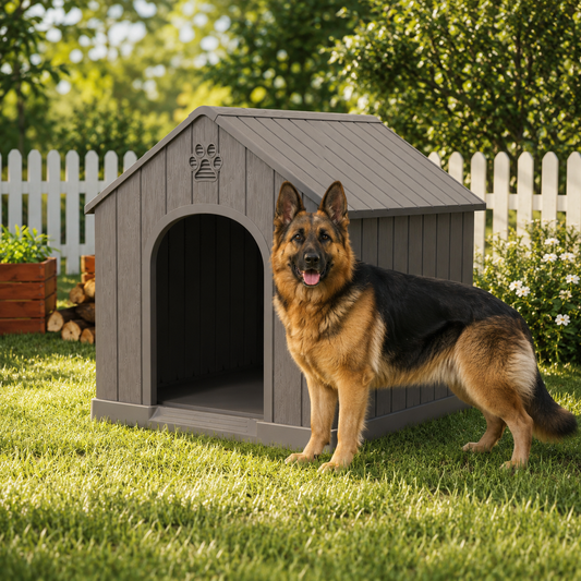 Large Outdoor Indoor Dog House